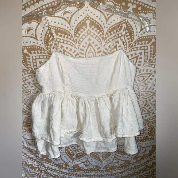 off white urban outfitters tank size med! - Picture 2 of 3